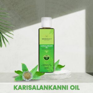 Bhrngaraj Hibiscus Henna Hair Oil (Karisalanganni Hair Oil)