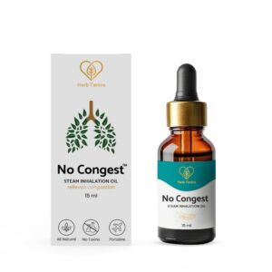 Free Nose - Steam Inhalation Herbal Oil for Cold Congestion Relief