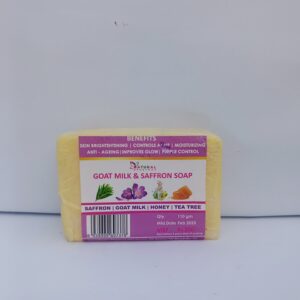 Goat Milk & Saffron Soap 110gm