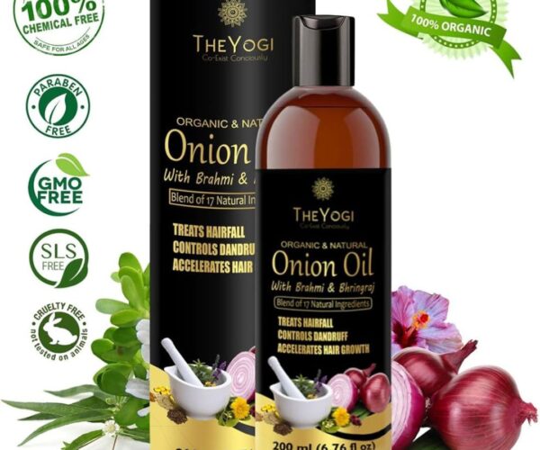 Onion, Brahmi & Bhrngaraj Hair Oil