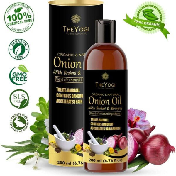 Onion, Brahmi & Bhrngaraj Hair Oil